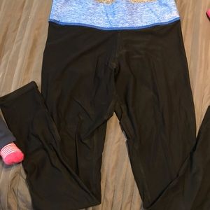 PINK Brand Black Reversible Leggings